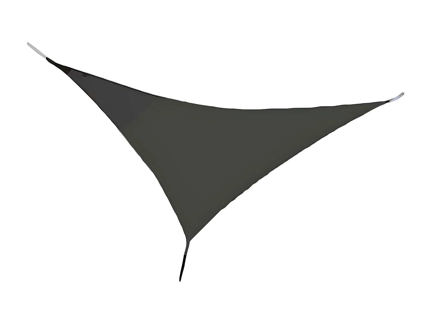 Voile d'ombrage triangulaire SERENITY 3,60 x 3,60 x 3,60 m - Noir - Jardiline