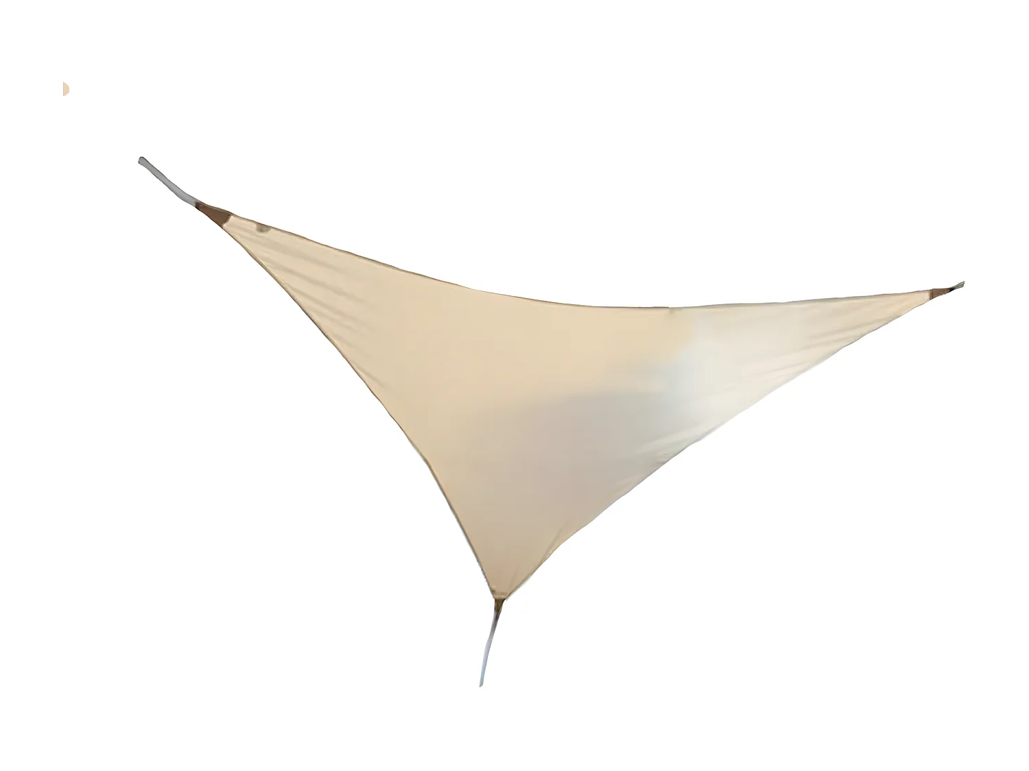 Voile d'ombrage triangulaire SERENITY 3,60 x 3,60 x 3,60 m - Sable - Jardiline