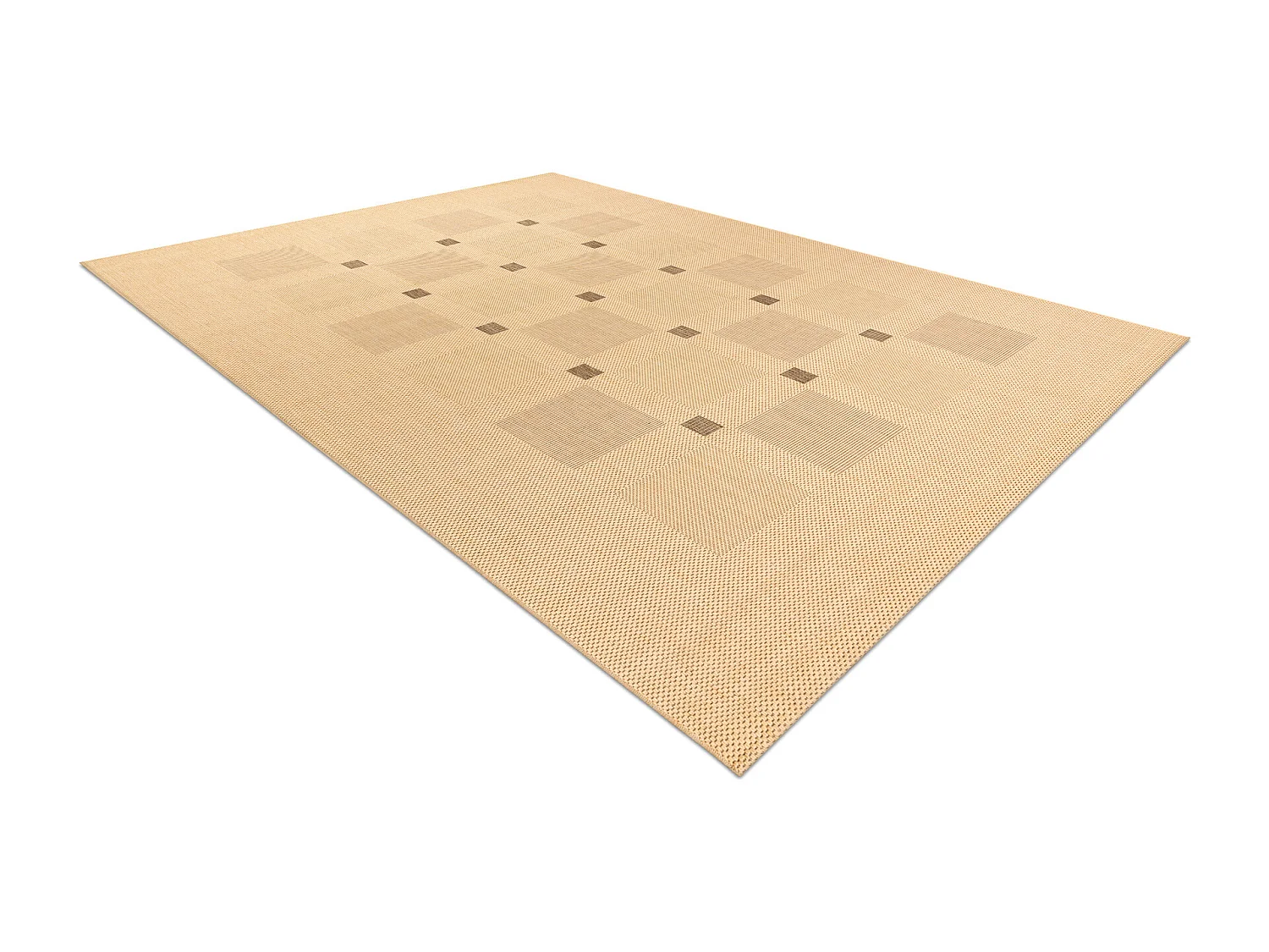 DYWAN SZNURKOWY SIZAL FLOORLUX 20079 mais / coffeee 60x110 cm