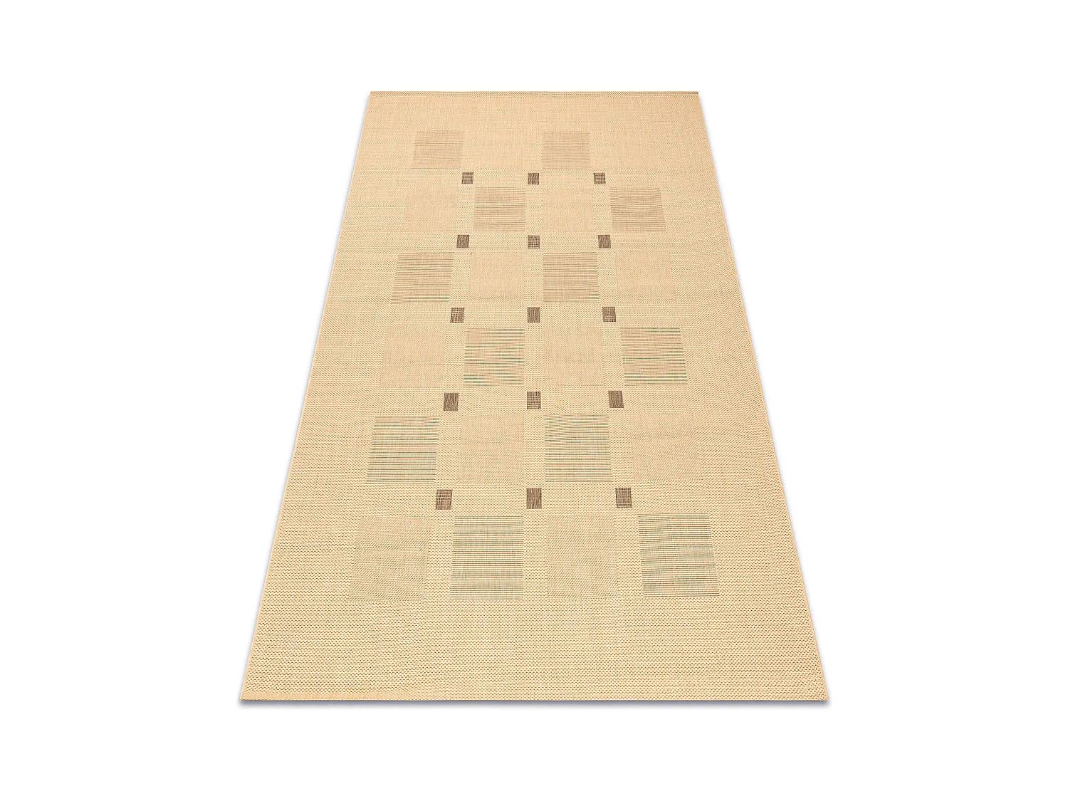 TEPPICH SISAL FLOORLUX 20079 mais / coffee 140x200 cm