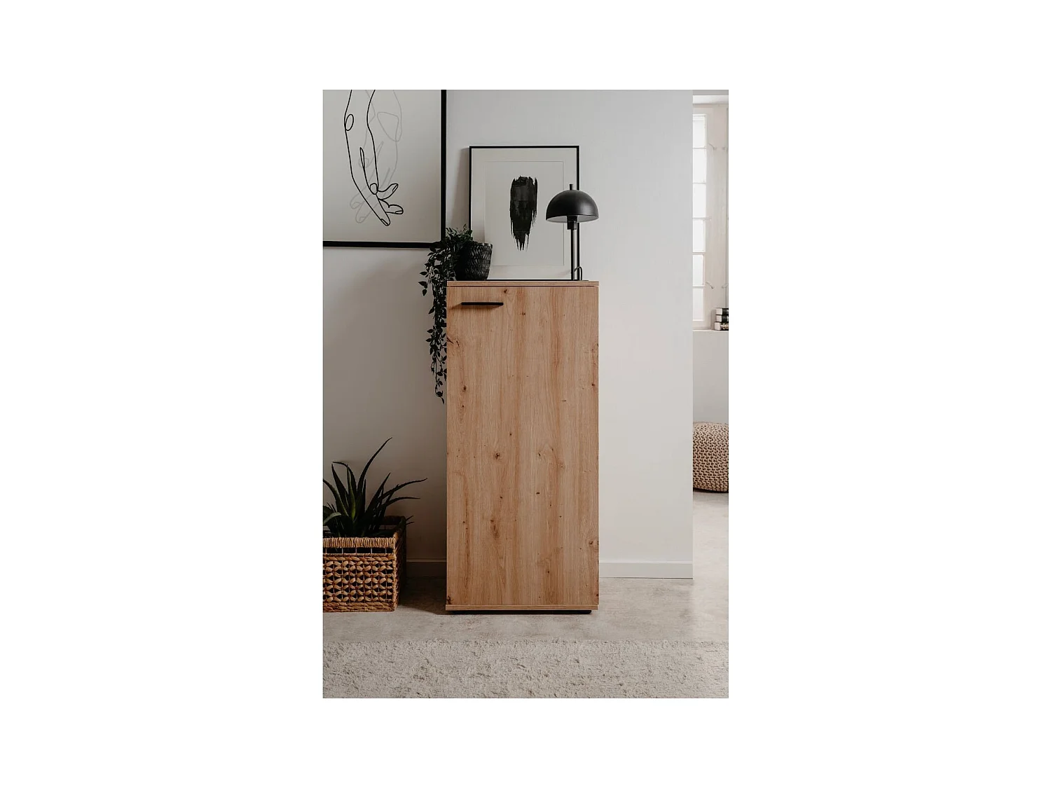 Armoire à chaussures 6 compartiments Satos