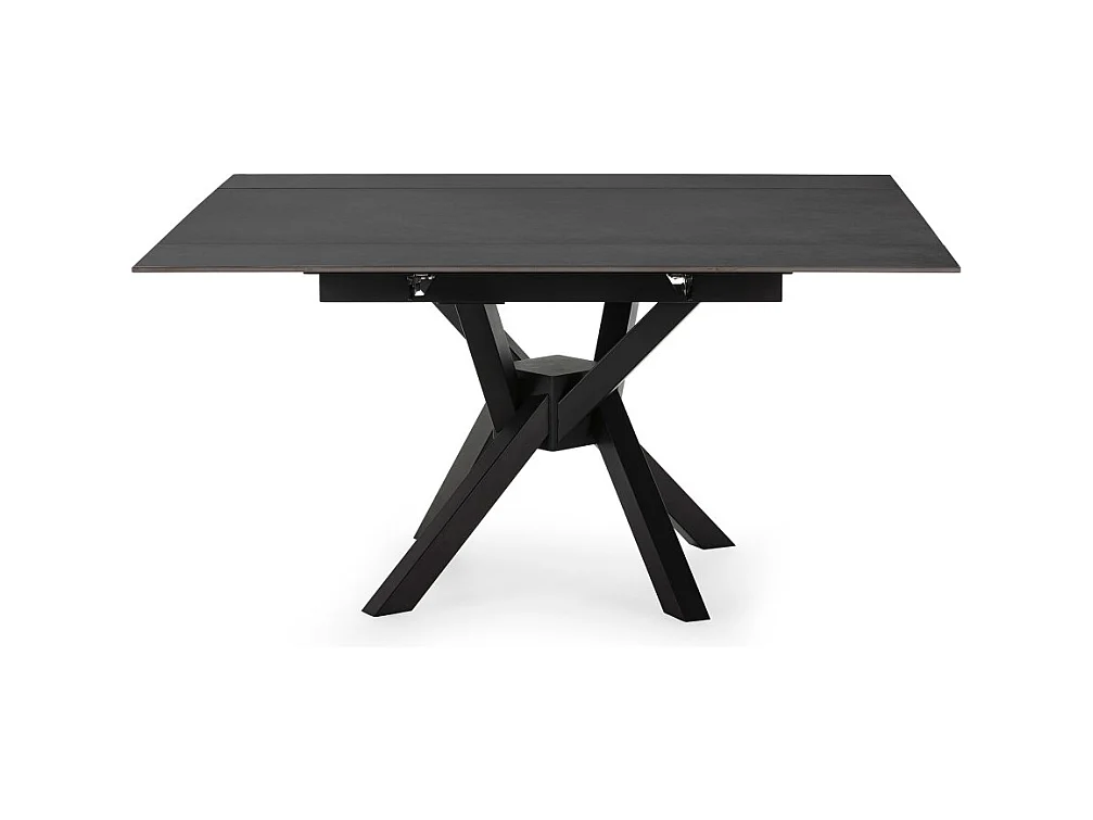 Großer ausziehbarer quadratischer Tisch für 6/8 Personen, 150 x 76 cm