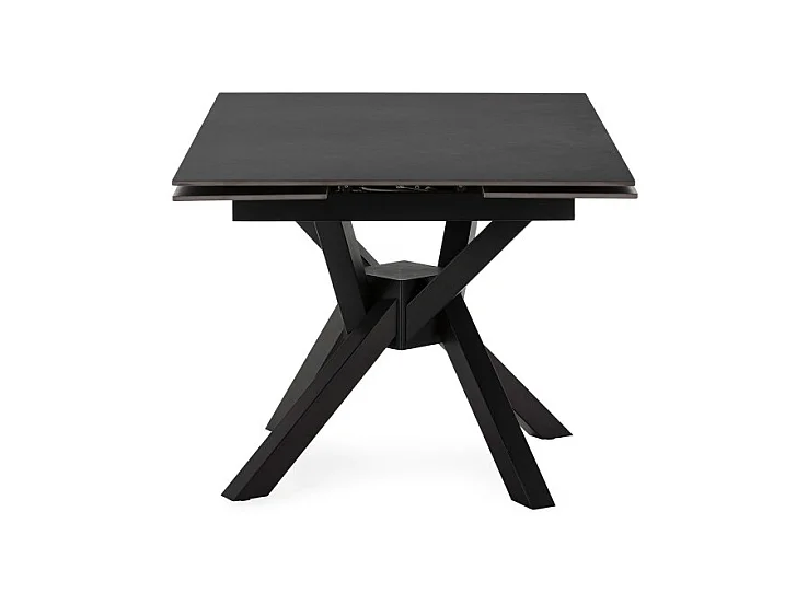 Großer ausziehbarer quadratischer Tisch für 6/8 Personen, 150 x 76 cm