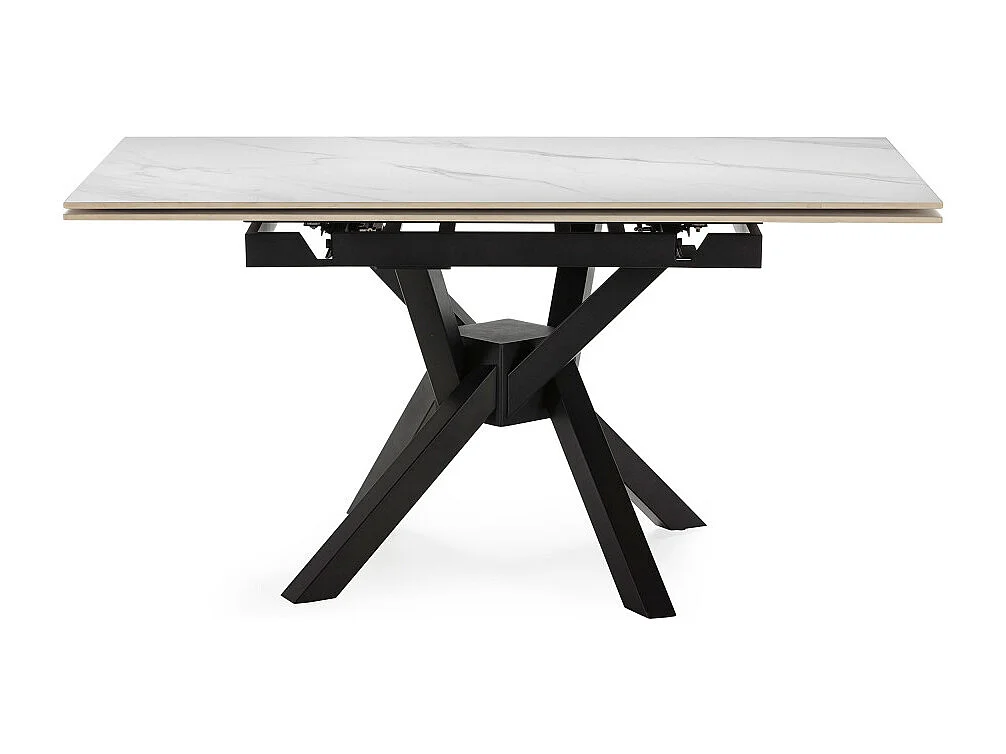 Mesa cuadrada extensible de gran tamaño para 6/8 personas 150x76 cm