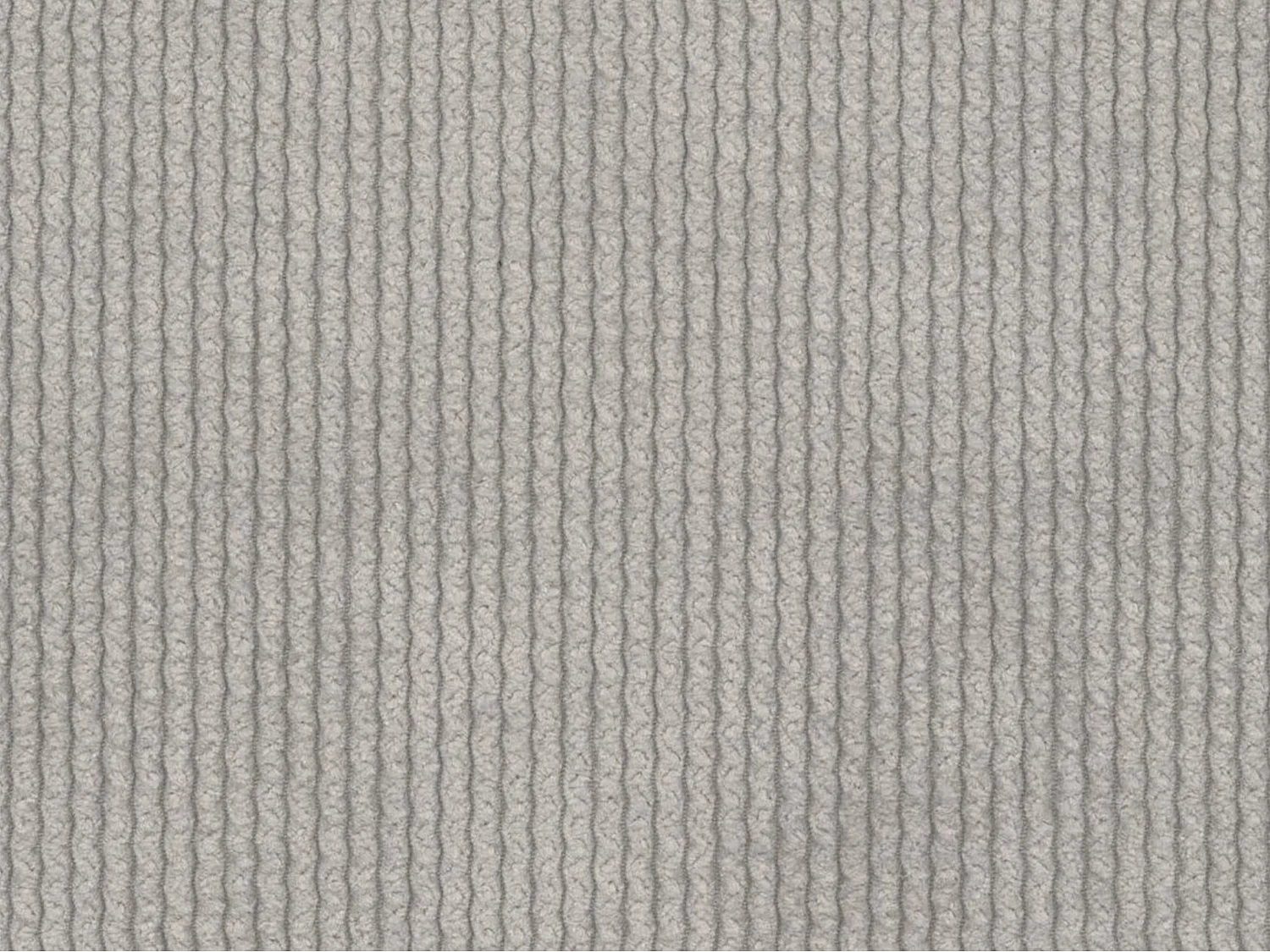 Sofá rinconera reversible de pana gris claro RISTANO