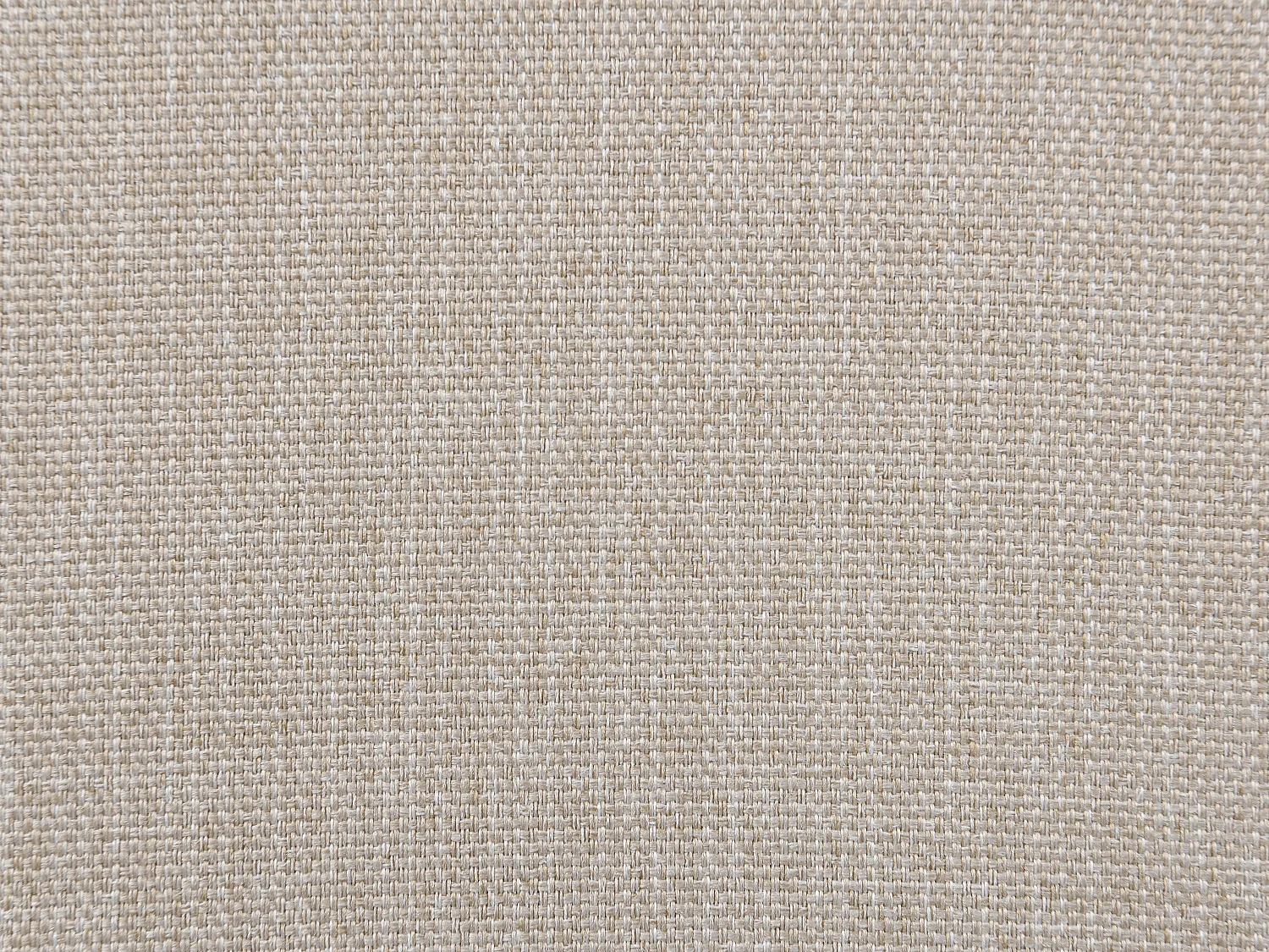 Lit 160 x 200 cm avec tête de lit capitonnée - Tissu - Beige - MASSIMO