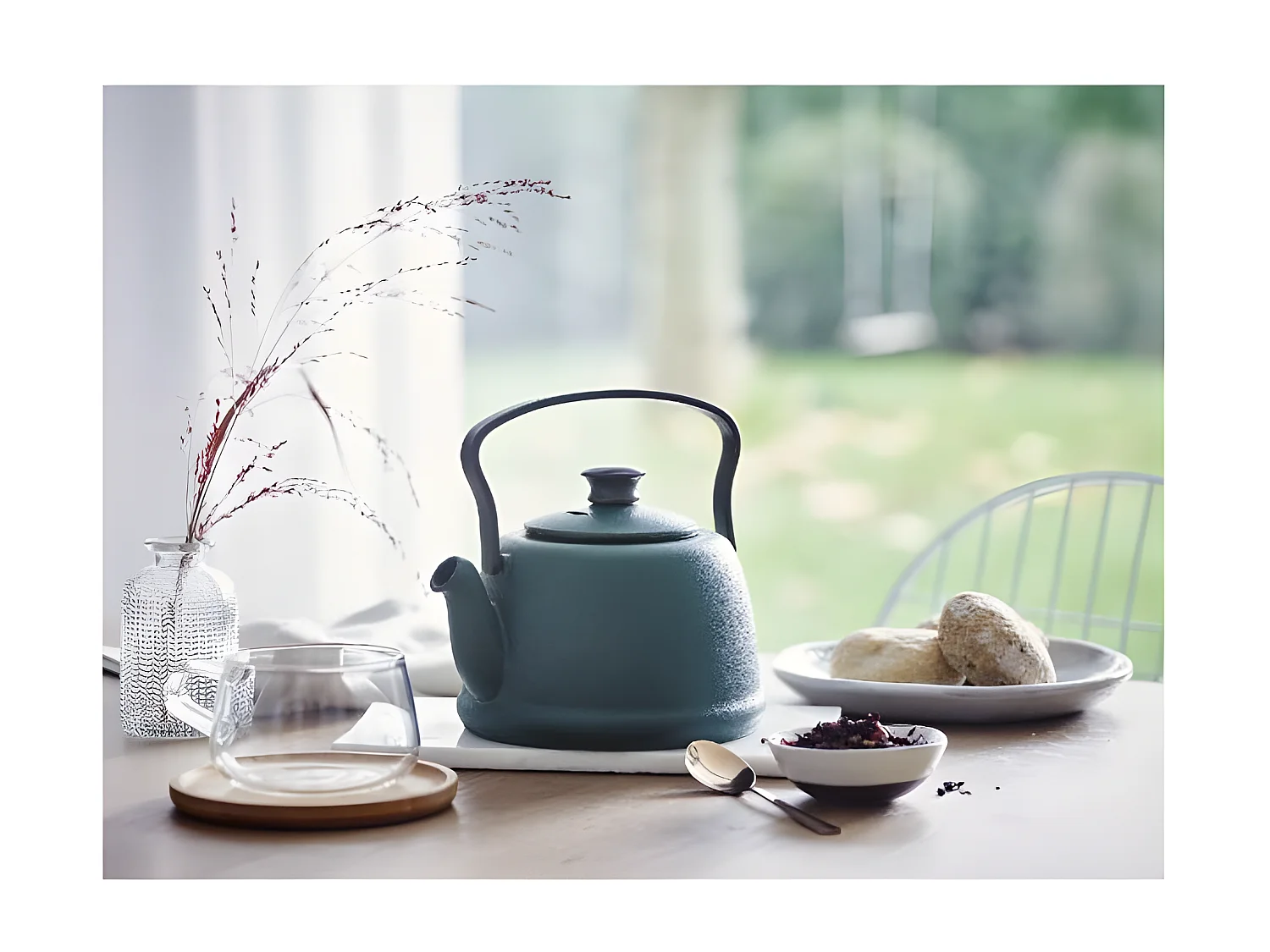 Théière en fonte Junna Forest 1L Beka - Design élégant et filtre amovible en acier inoxydable pour une infusion parfaite