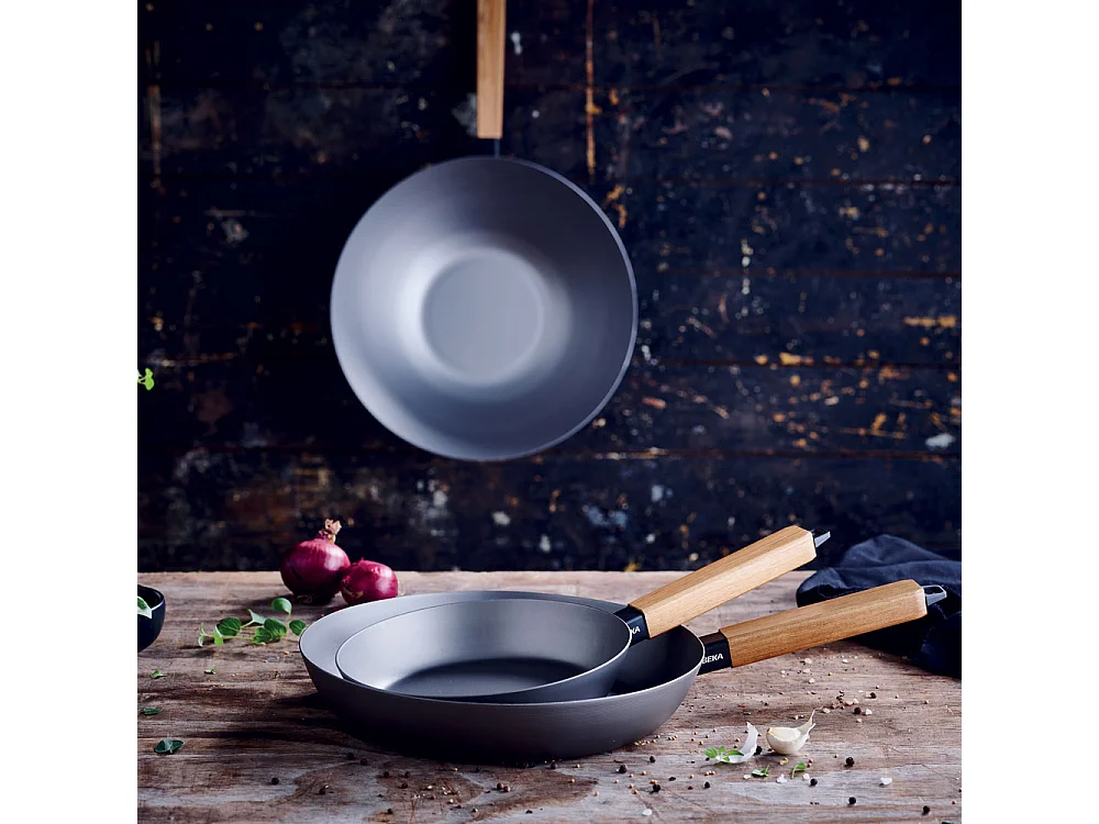 Poêle Wok Nomad en acier carbone 20cm Beka - 13970204