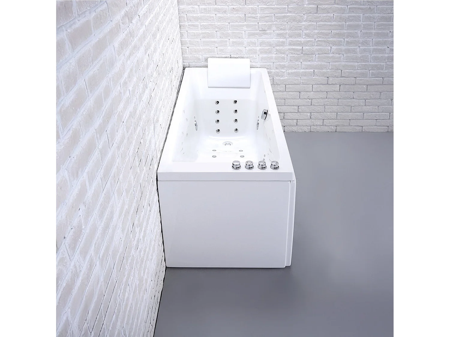 Baignoire Balnéo Tenzo Wave 170  x70  x63  cm, by SPALINA