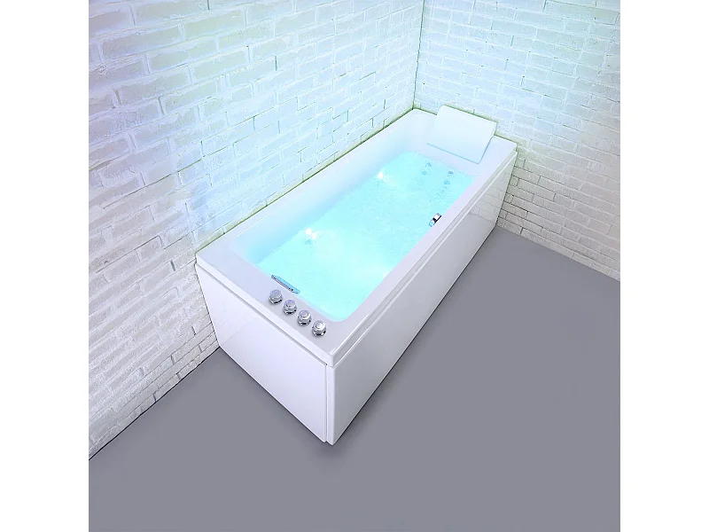 Baignoire Balnéo Tenzo Wave 170  x70  x63  cm, by SPALINA