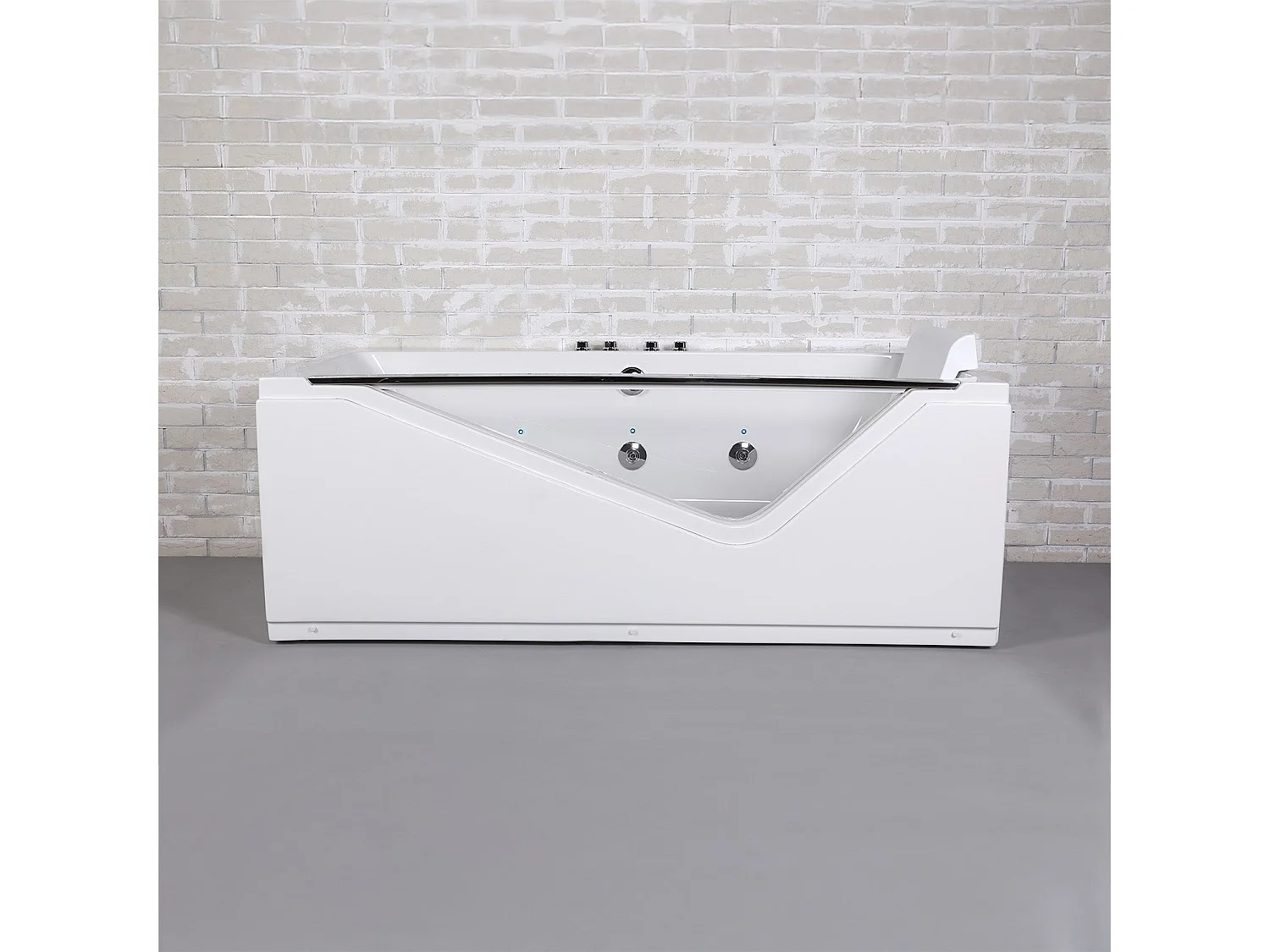 Baignoire Balnéo Indra Wave 170 x80 x63 cm, by SPALINA
