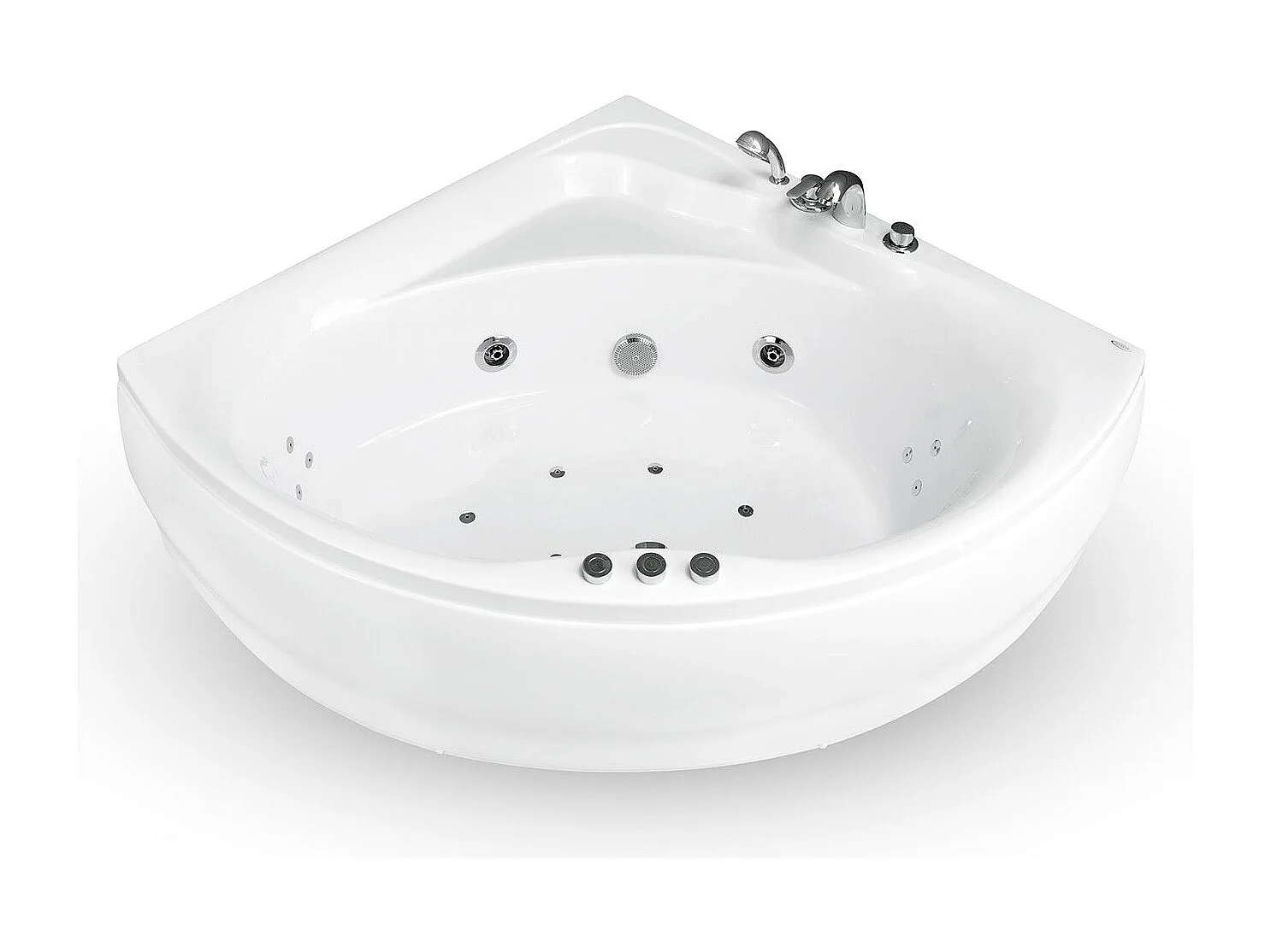 Baignoire Balnéo Maldives Jets 135  x135  x54  cm, by SPALINA