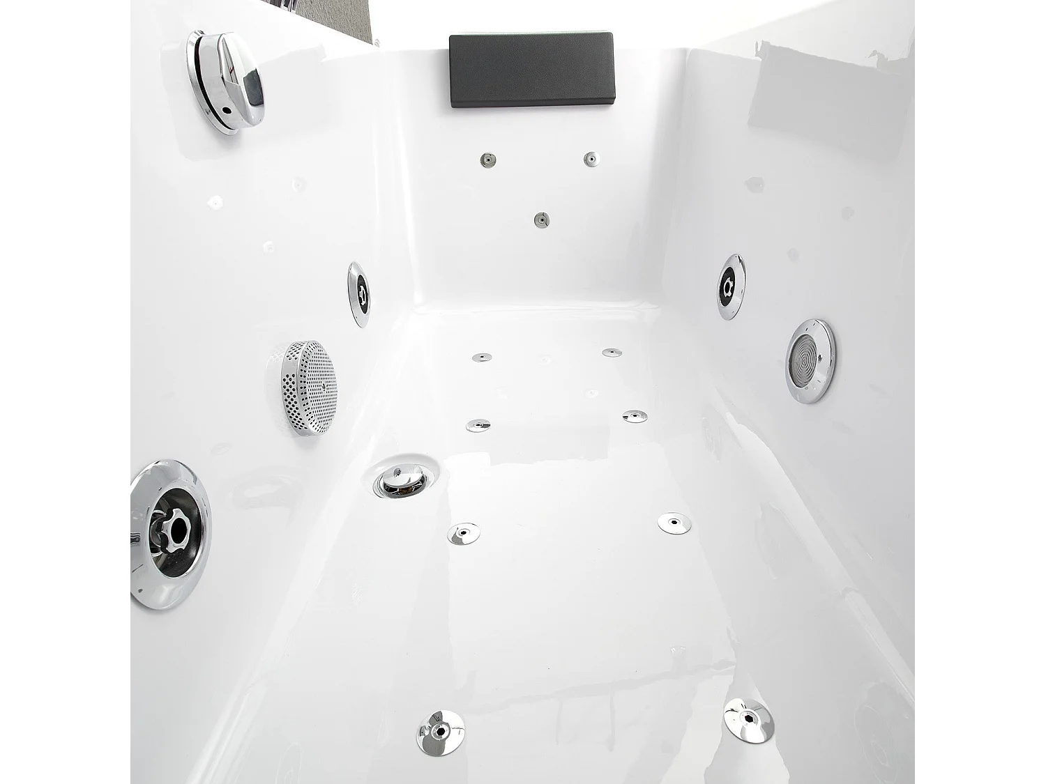 Baignoire Balnéo Sikinos Jets 170  x78  x60  cm, by SPALINA