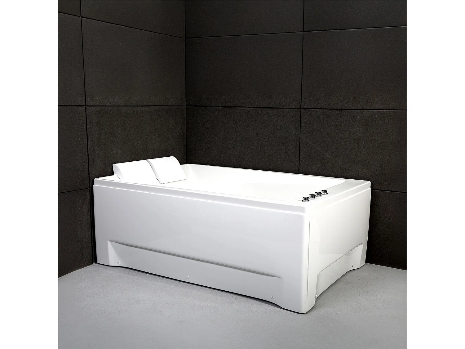 Baignoire Balnéo Kensho duo Wave 180  x120  x68  cm, by SPALINA