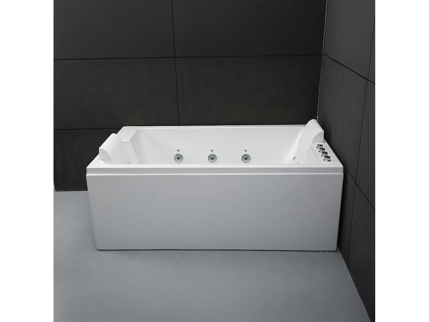 Baignoire Balnéo Cetana duo Wave 170  x100  x63  cm, by SPALINA