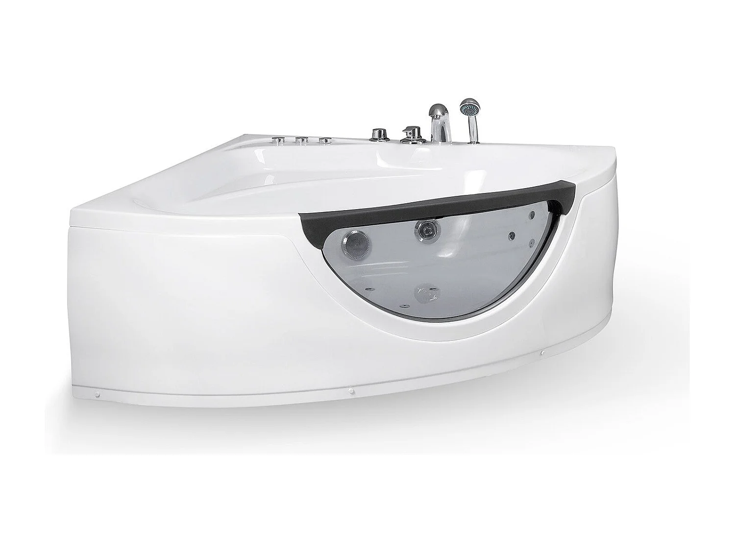 Baignoire Balnéo Tasmanie Jets 135  x135  x54  cm, by SPALINA