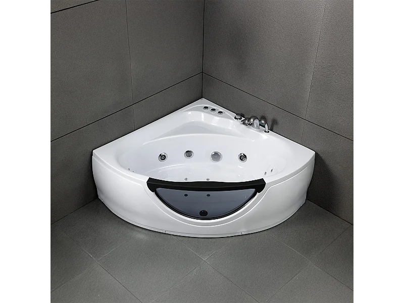Baignoire Balnéo Tasmanie Jets 135  x135  x54  cm, by SPALINA