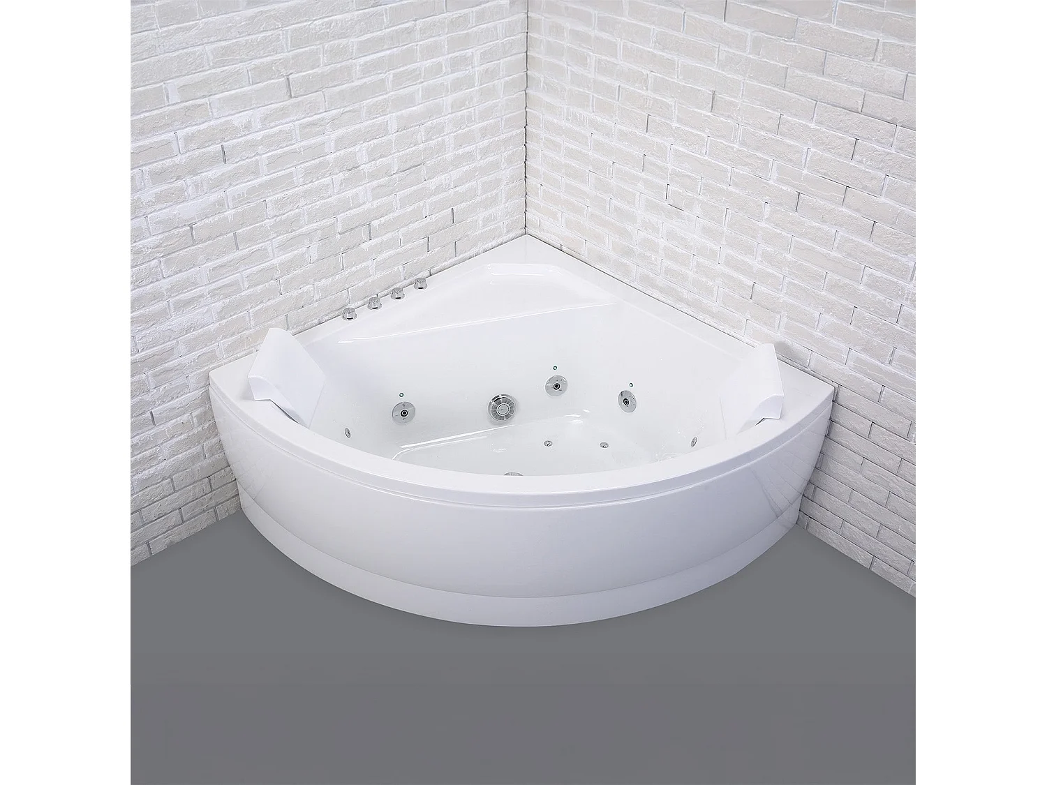 Baignoire Balnéo Selonia Wave 140  x140  x58  cm, by SPALINA