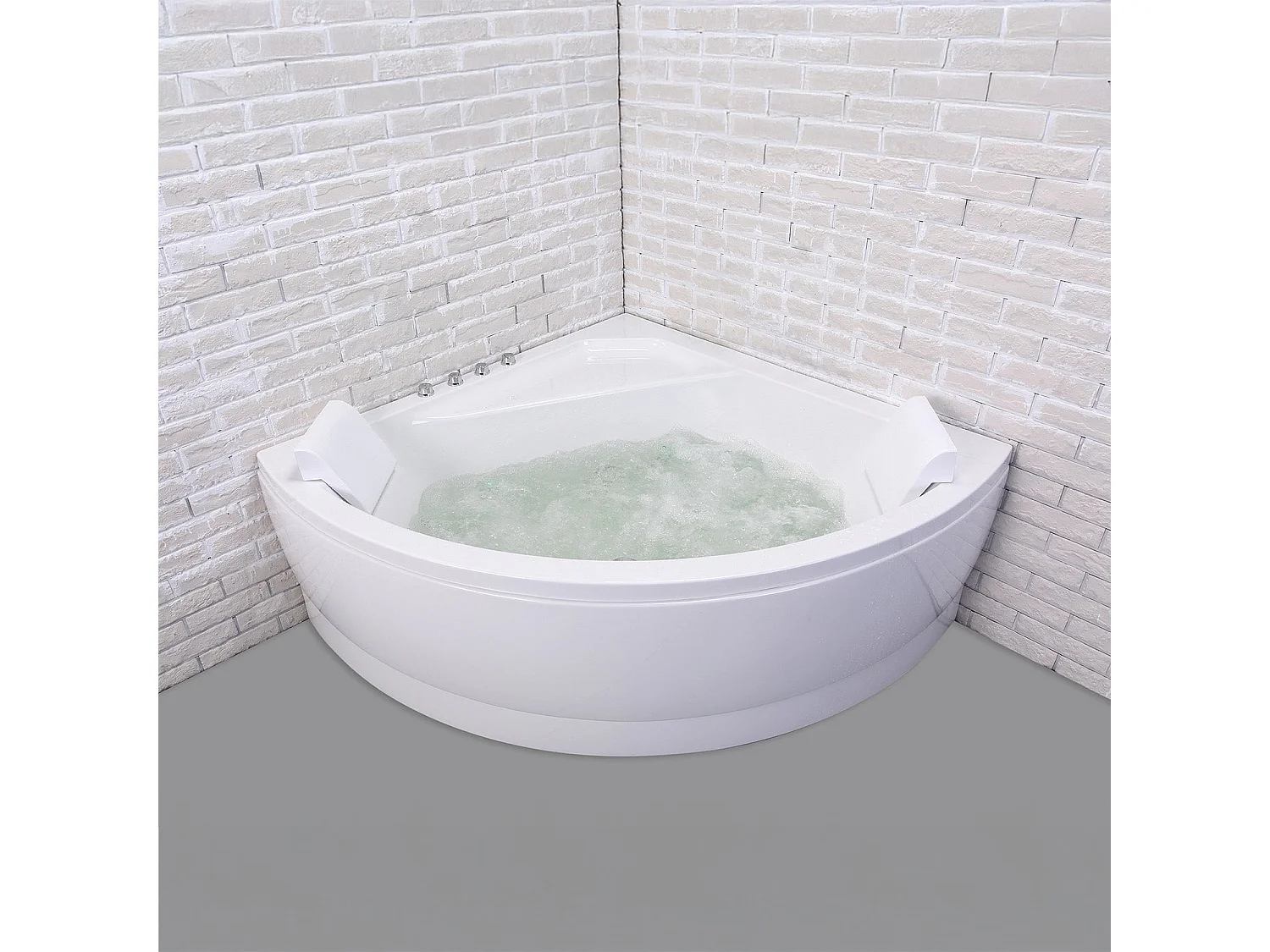 Baignoire Balnéo Selonia Wave 140 x140 x58 cm, by SPALINA
