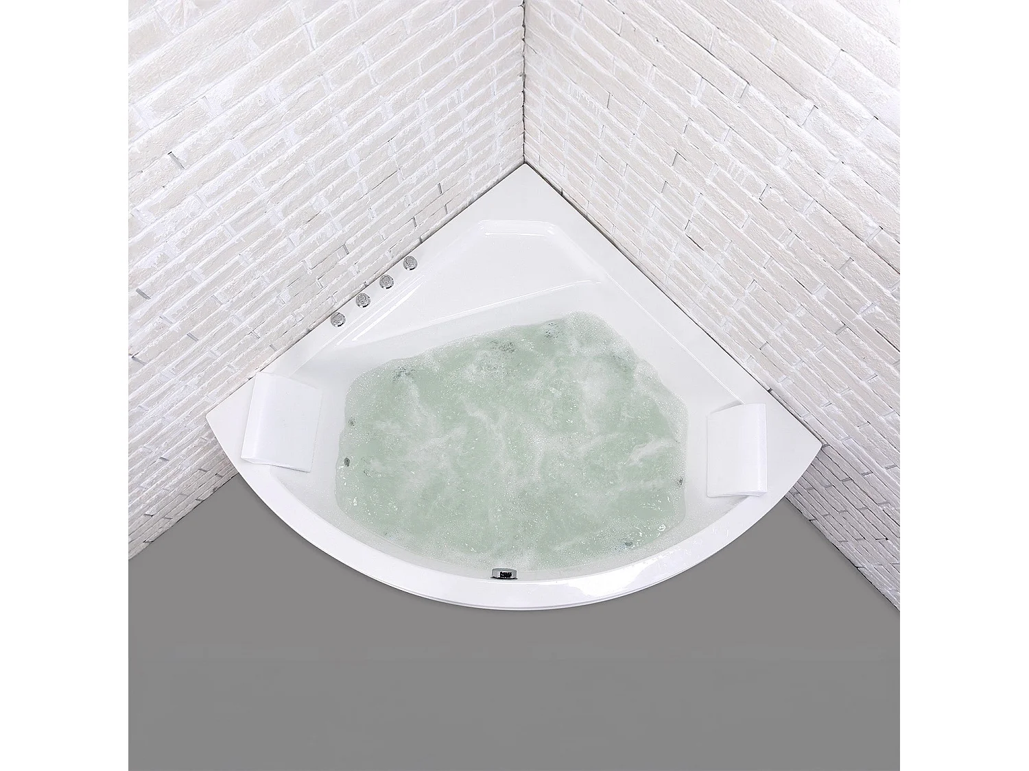 Baignoire Balnéo Selonia Wave 140 x140 x58 cm, by SPALINA