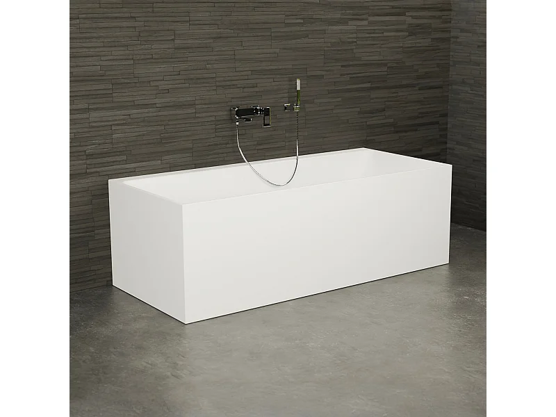 Baignoire Ilot Cobalt 170 blanche 170  x75  x56  cm, by SPALINA