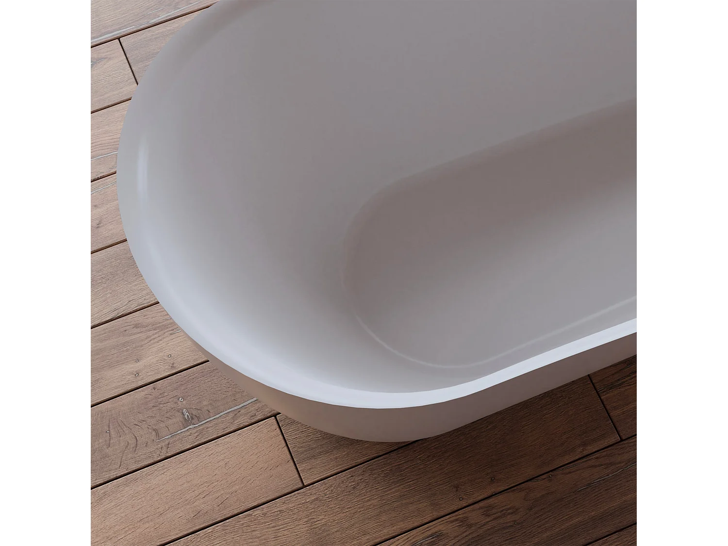 Baignoire Ilot Jazz 170 blanche 170  x78  x78  cm, by SPALINA