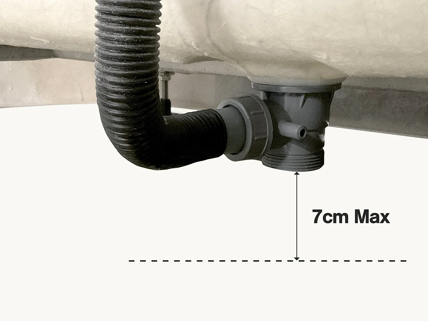 Baignoire Ilot Mint 160 grise 160  x75  x57  cm, by SPALINA