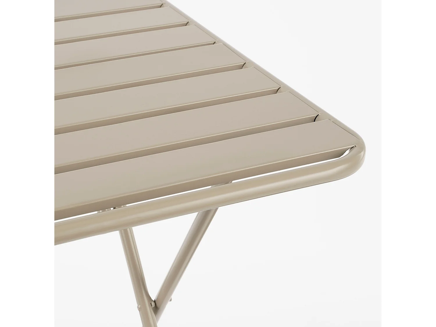 Tuin bistroset van ijzer - 60 x 60 x 74,5 - Bruin - EVITA