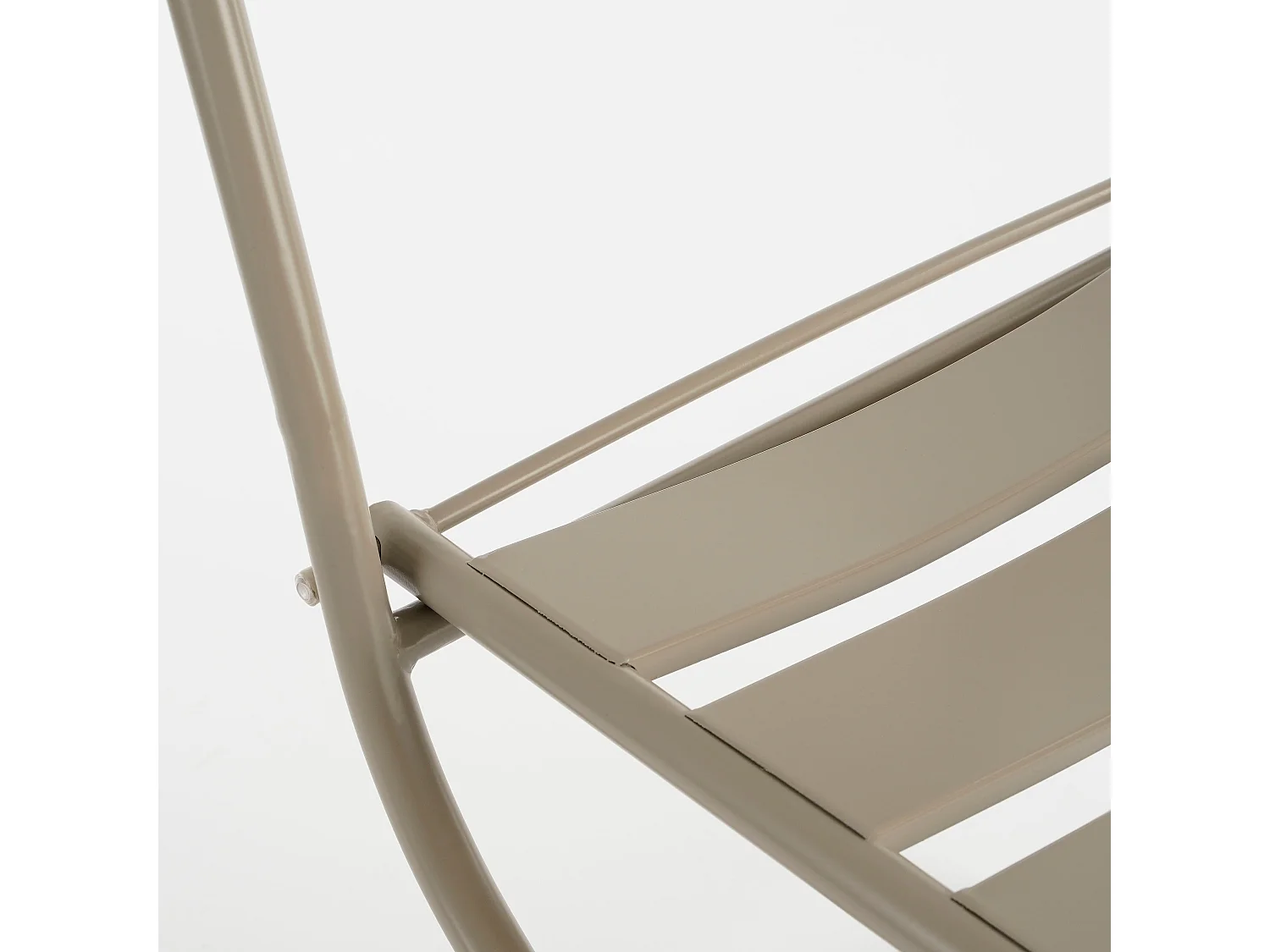 Tuin bistroset van ijzer - 60 x 60 x 74,5 - Bruin - EVITA