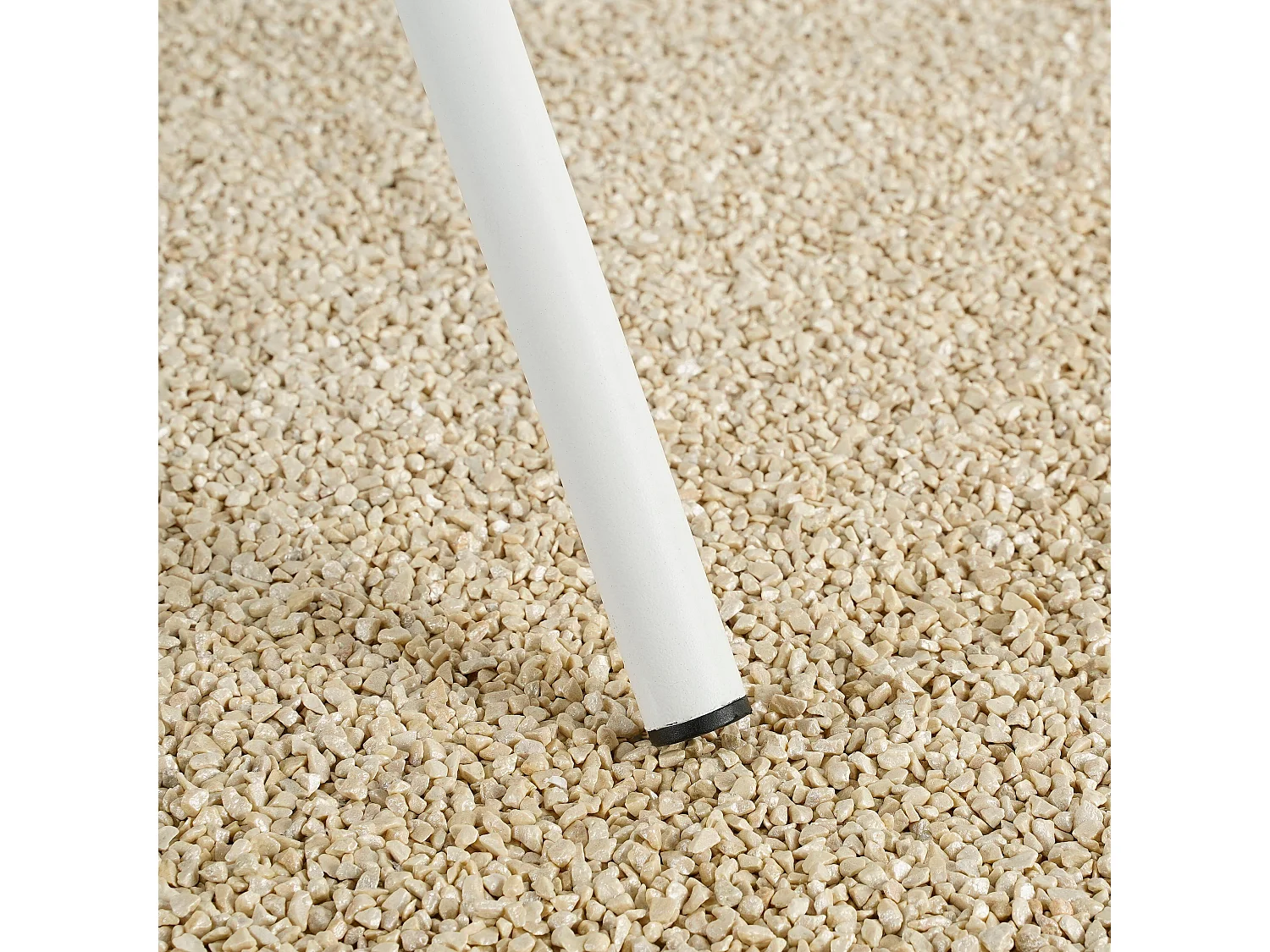 Tuin bistroset van ijzer - 60 x 60 x 74,5 - Wit - EVITA