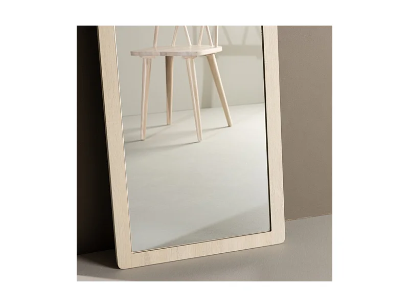 Memphis spiegel vloer 60x193 cm whitewash.