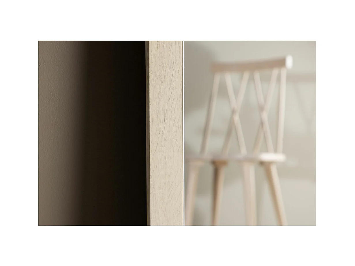 Memphis spiegel vloer 60x193 cm whitewash.