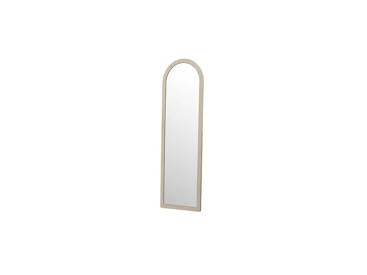 Memphis Spiegel Boden 60x193 cm whitewash.