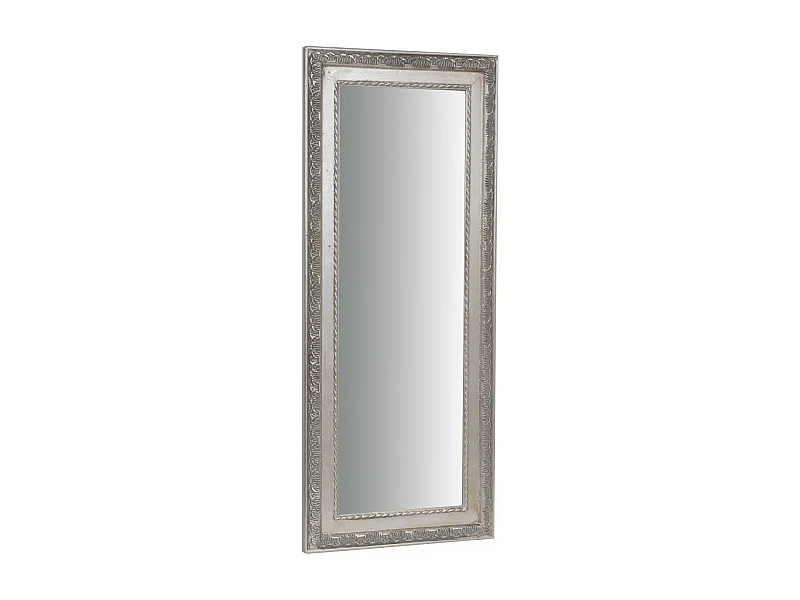 Miroir mural de salle de bain et de chambre - Miroir mural d'entrée avec crochets