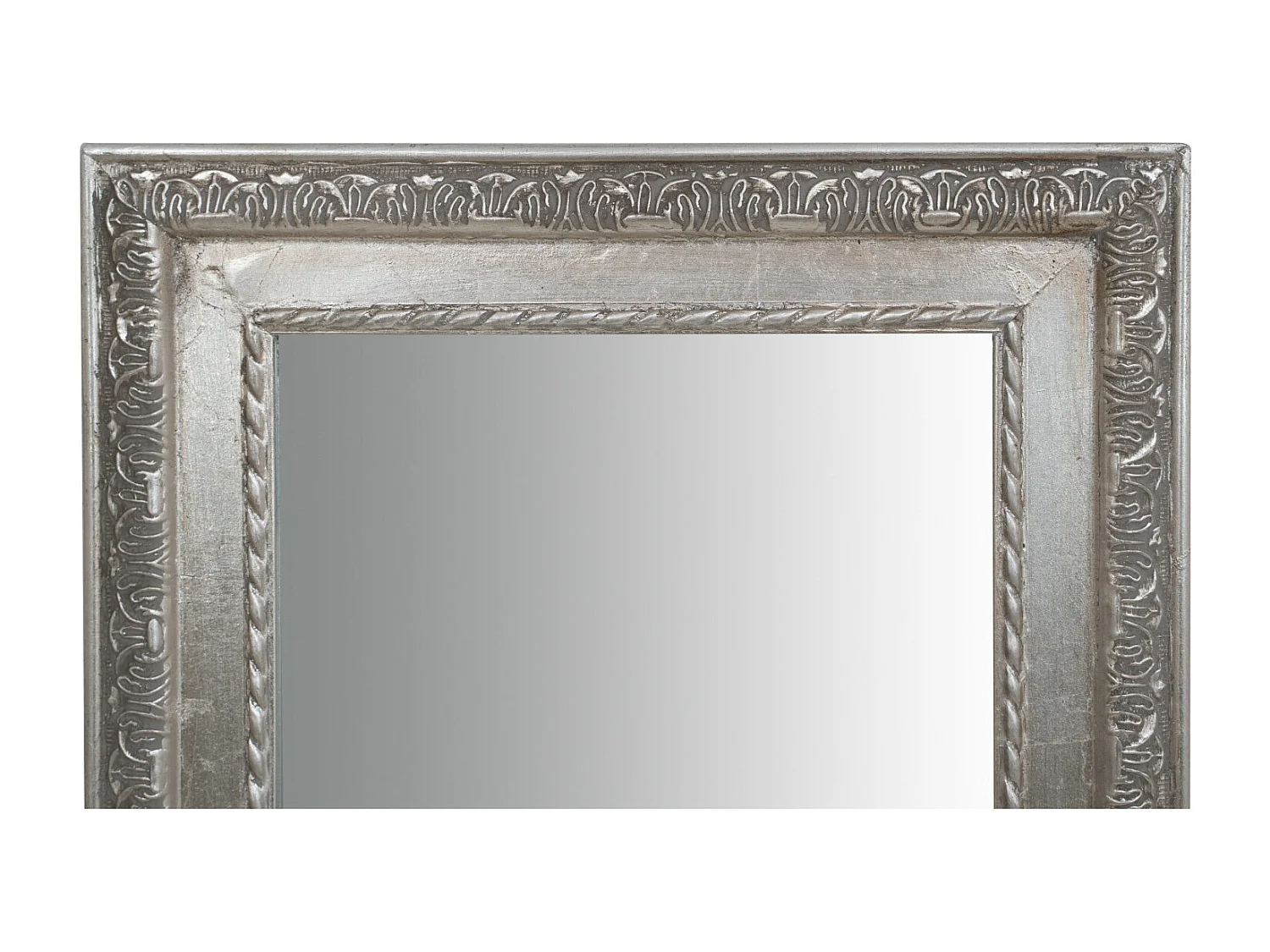 Miroir mural de salle de bain et de chambre - Miroir mural d'entrée avec crochets