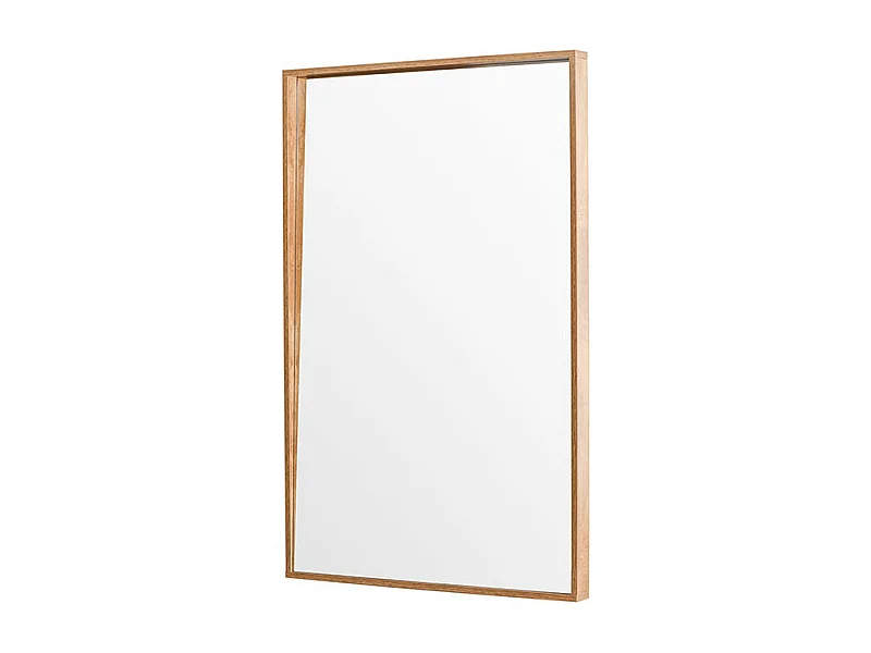 Miroir Mural Design "Nashville" 196cm Naturel