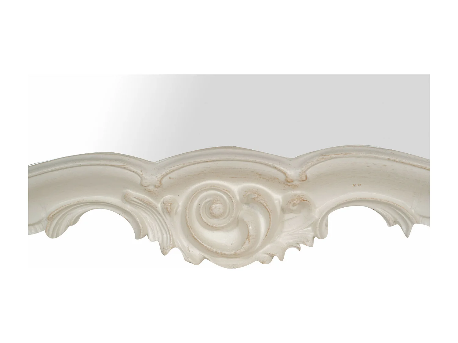 Miroir mural Shabby chic - Bois - 110x72 cm