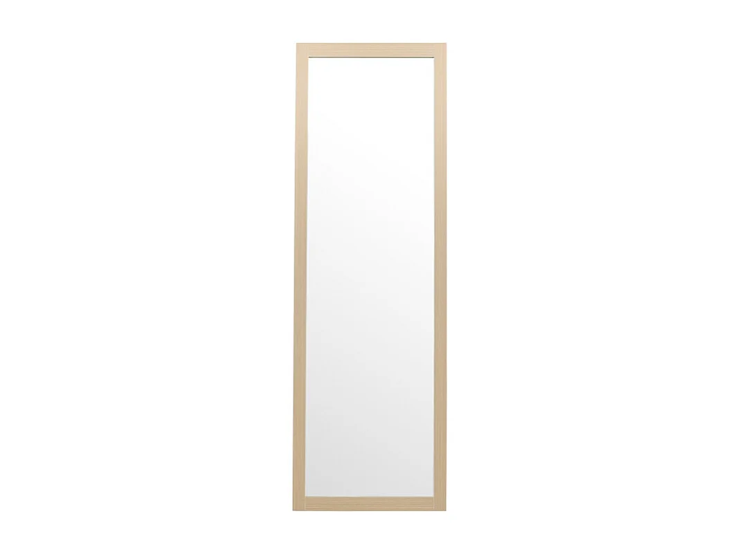 Miroir Design sur Pied "Sebring" 170cm Naturel