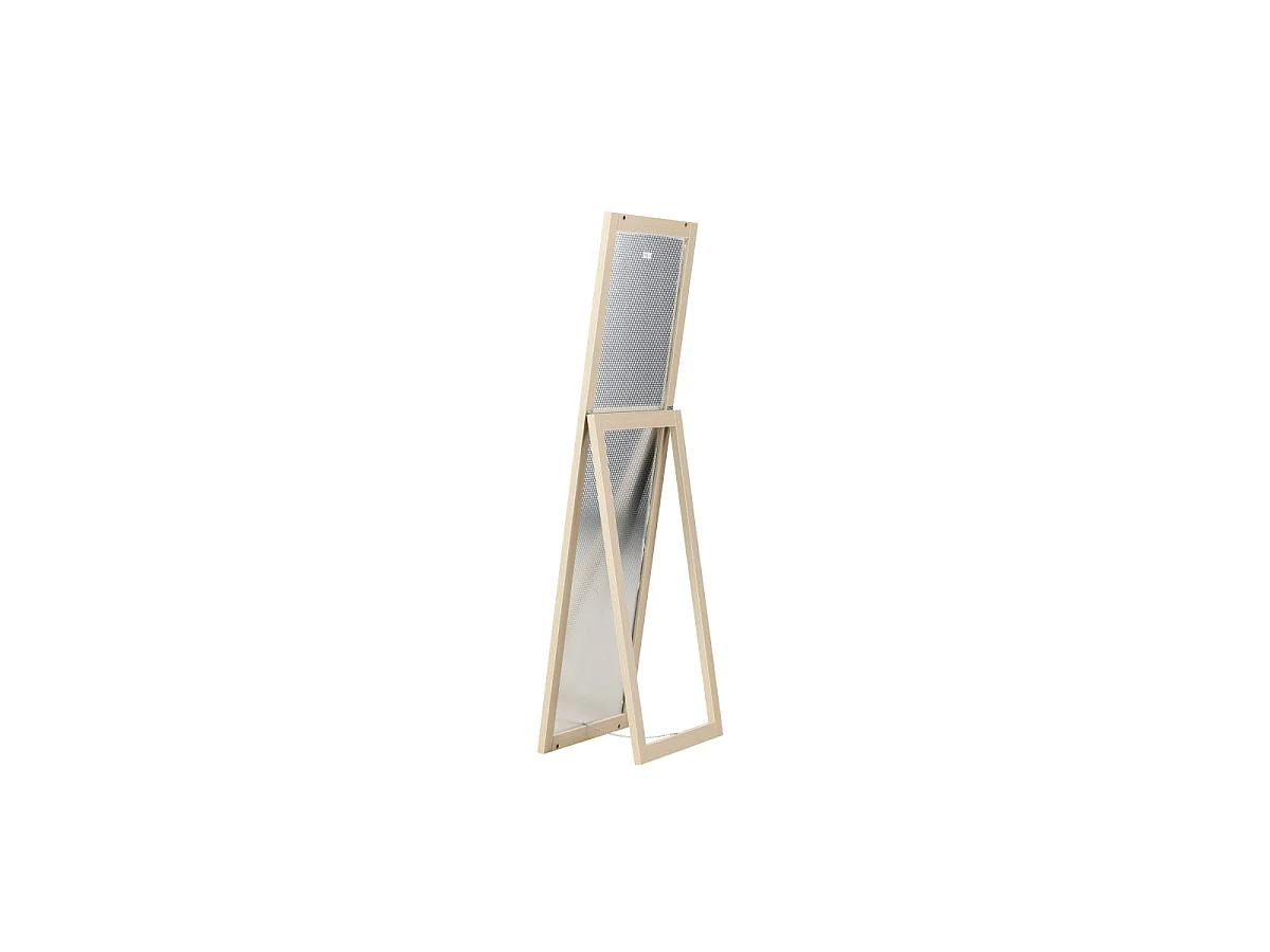 Sebring spiegel vloer 55x170 cm whitewash.