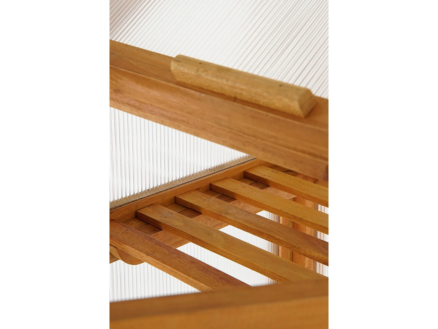 Serre en acajou et polycarbonate et pièces métals - 60 x 42 x 152 - Marron - CAMINIA