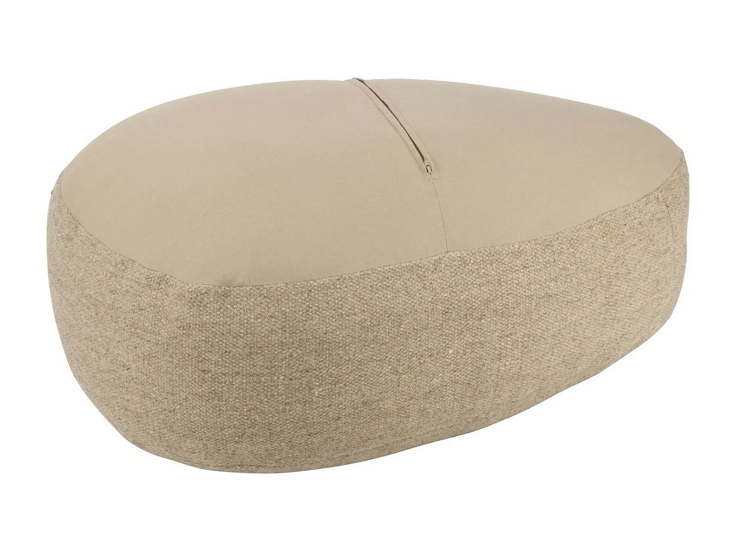 Pouf Design Pierre "Bali" 90cm Naturel