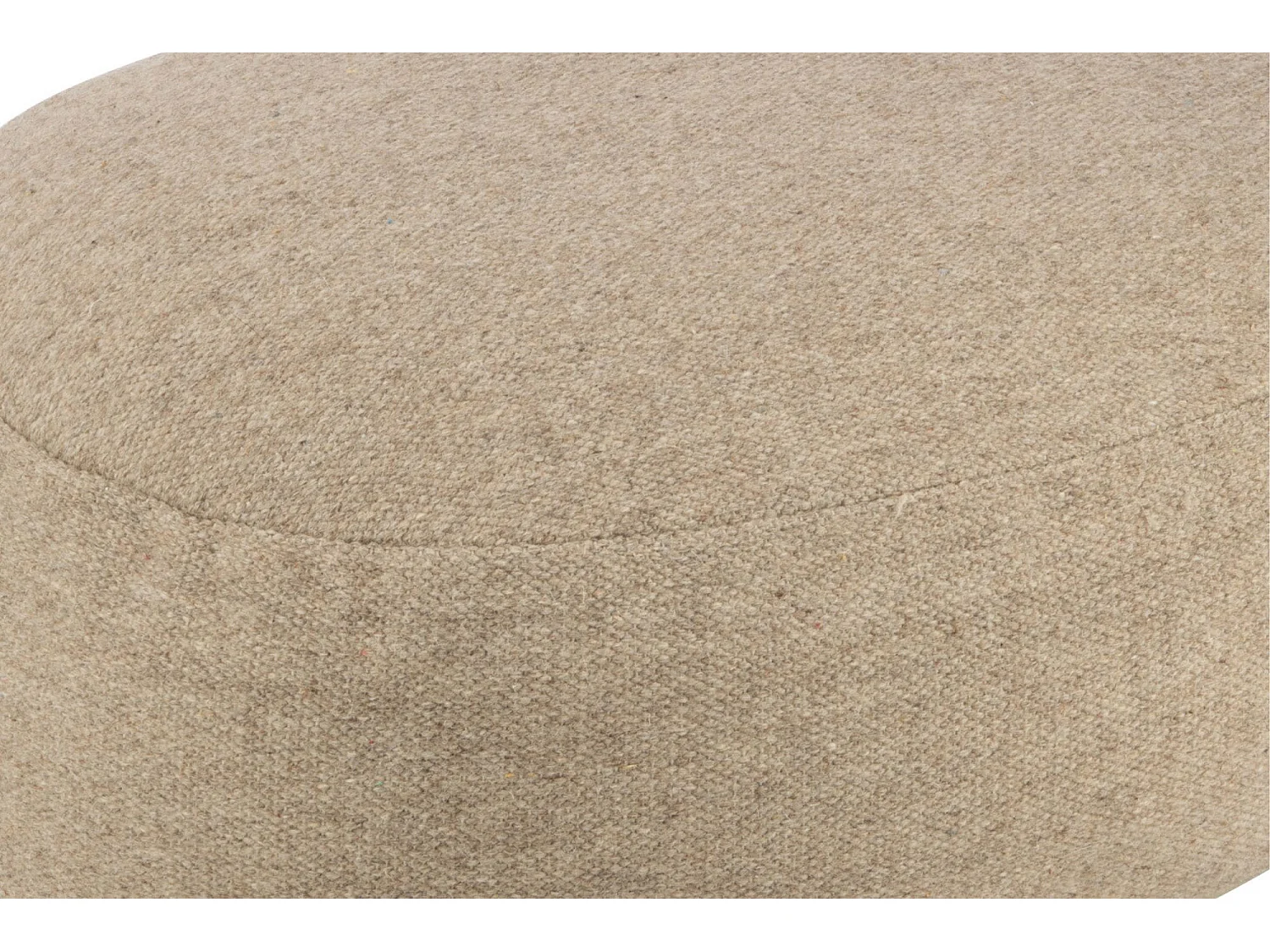 Pouf Design Pierre "Bali" 90cm Naturel