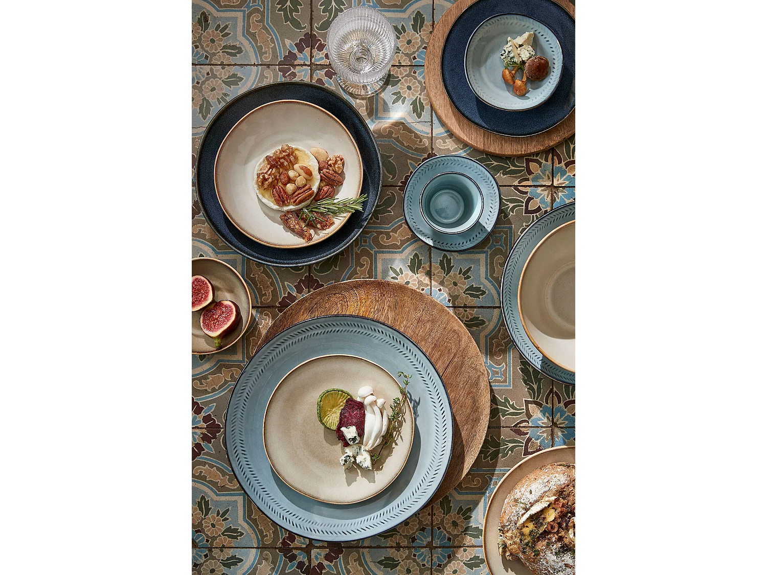 Cartel decorativo de Madera de mango - Ø40 - Marrón - DUKO