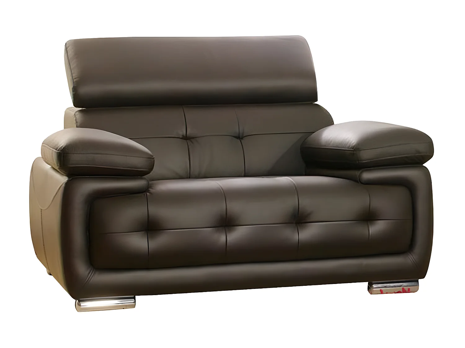 Fauteuil Cuir SAN MARCO Marron