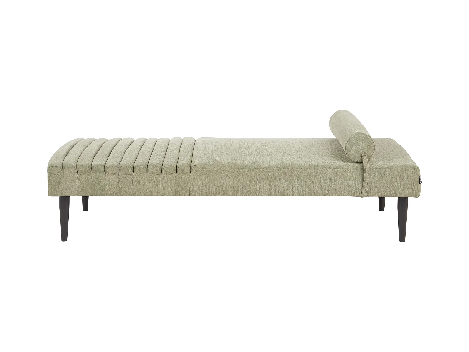 Chaise longue MAURIAC Tela Verde