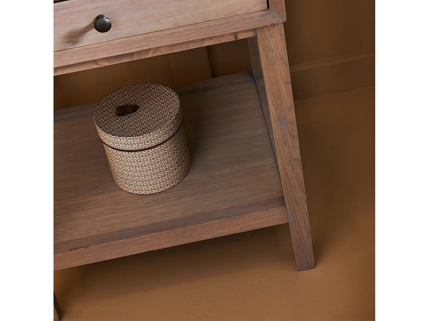 Tavolino da notte in quercia John