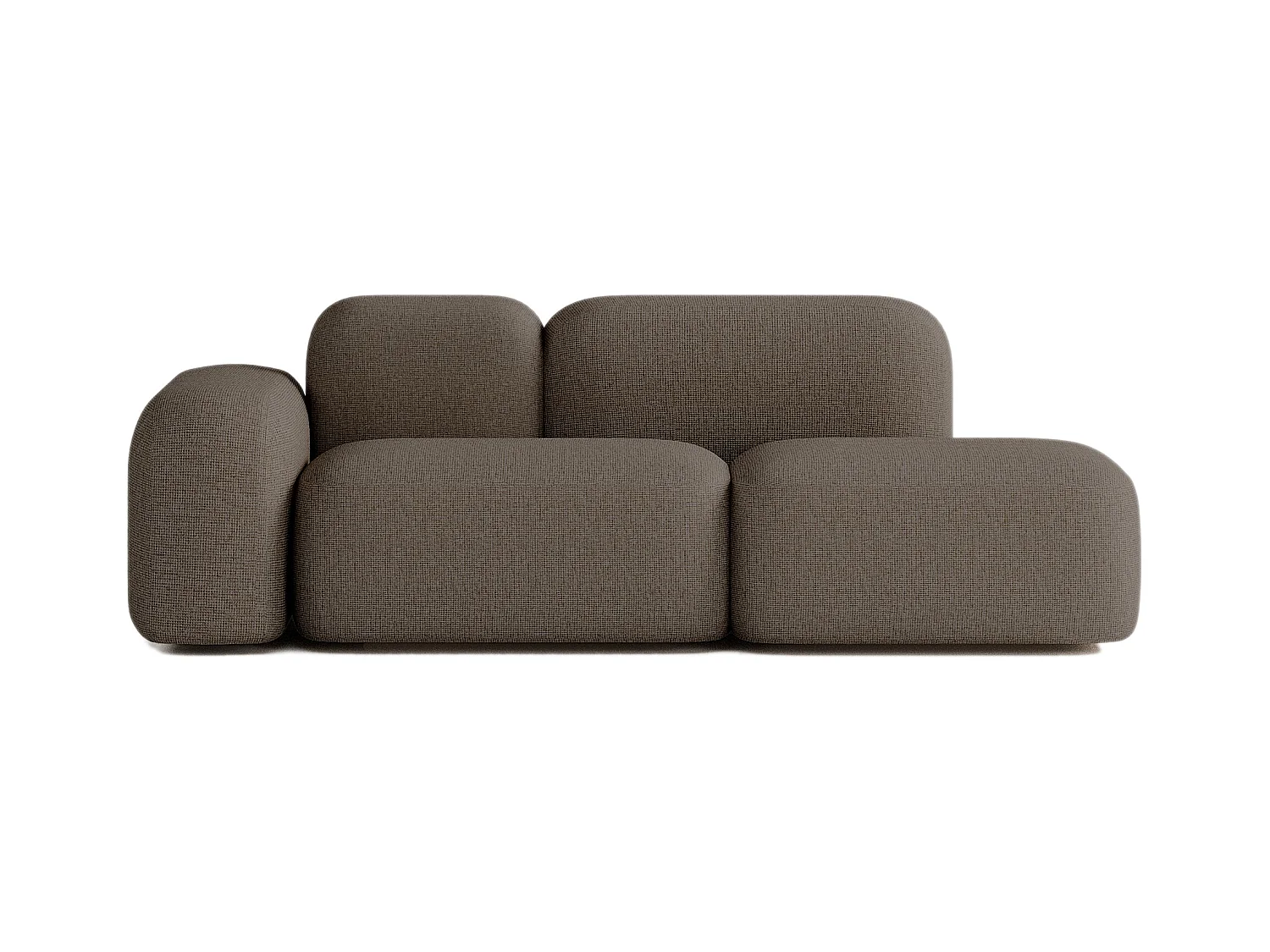 Max modulaire bank 2 zits bruin