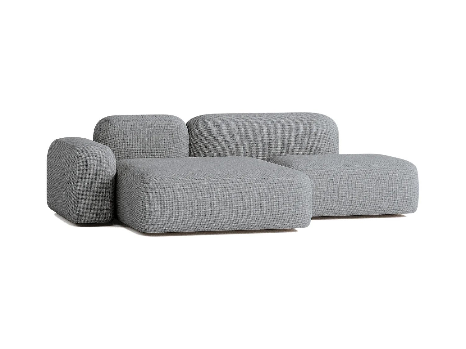 Max modulaire bank 3 zits donkergrijs