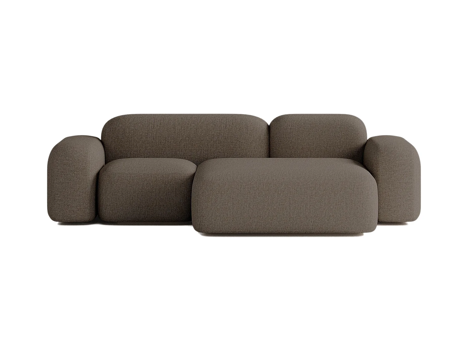 Max modulaire bank 3 zits bruin