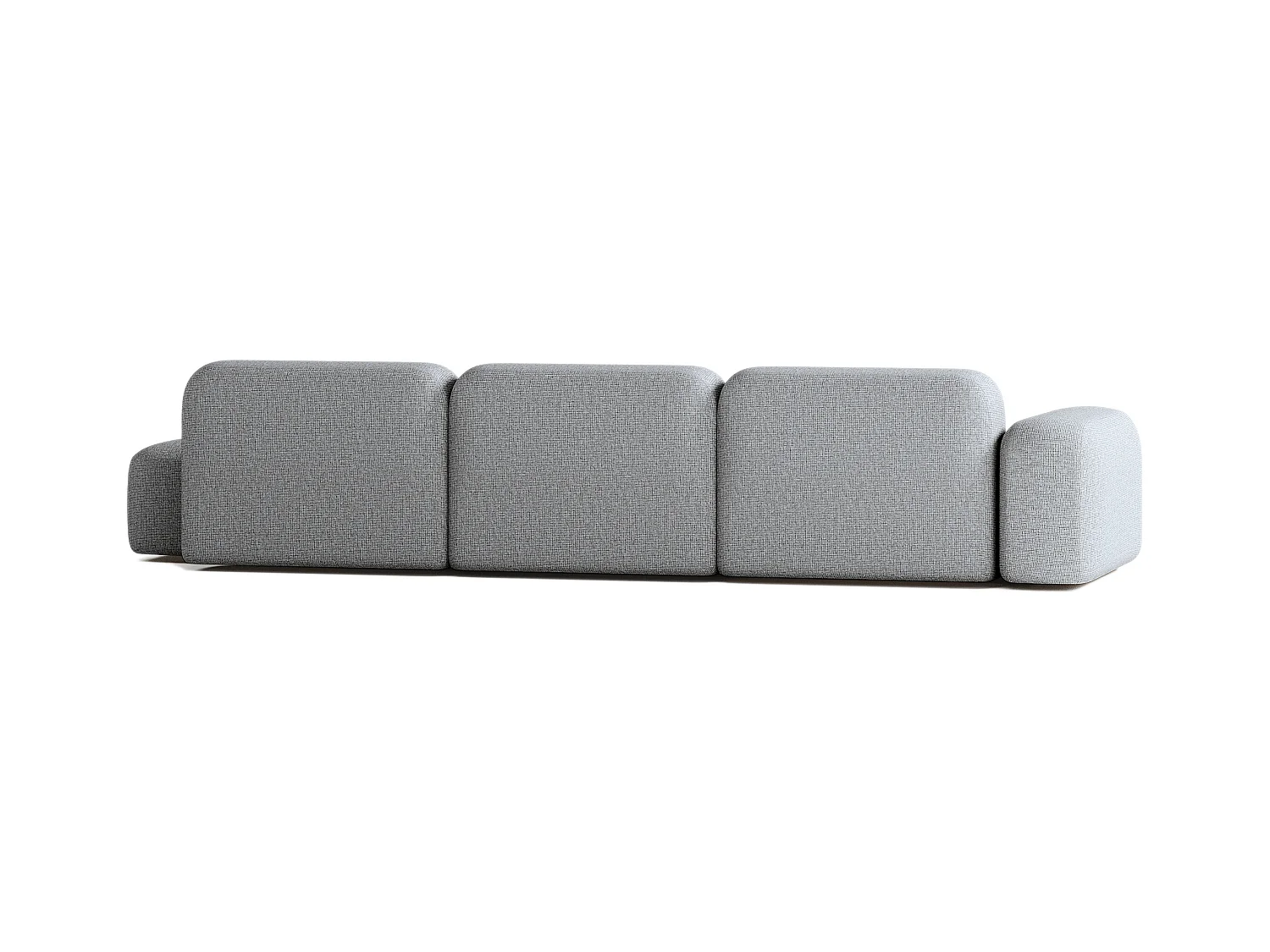 Max modulaire bank 5 zits donkergrijs